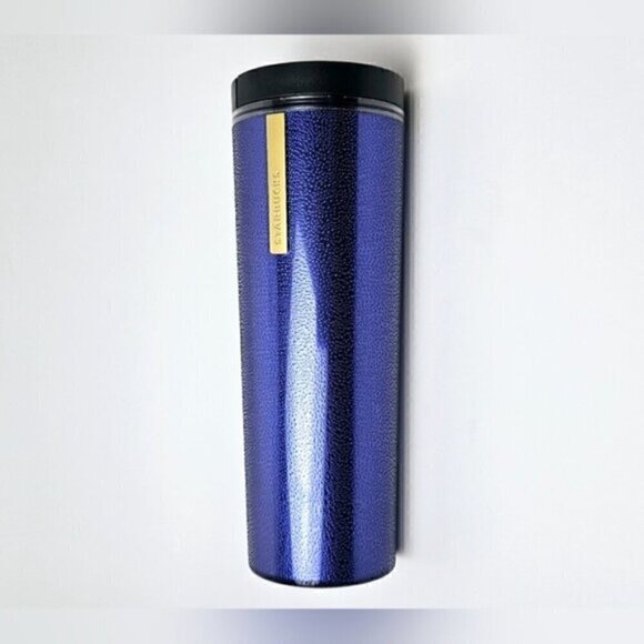 ☕ Starbucks 2013 Blue Stainless Steel Travel Tumbler 16oz Rare Collector - Picture 2 of 9